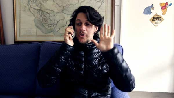 David Goo on the phone