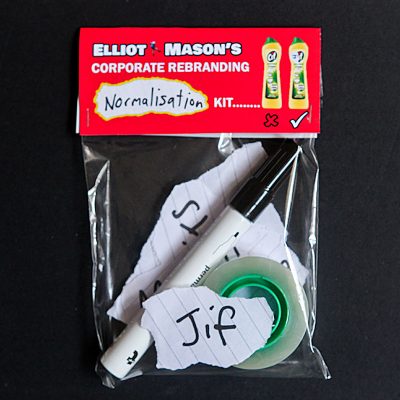 Elliot Mason's Corporate Rebranding Normalisation Kit