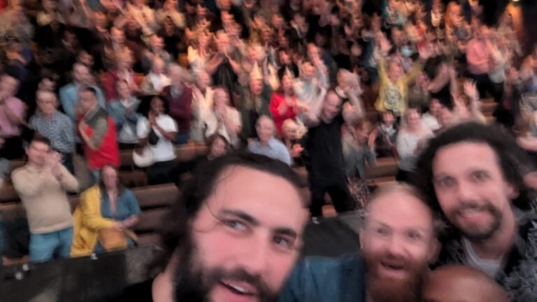 Passing Strange at The Young Vic 2024 - Audience selfie