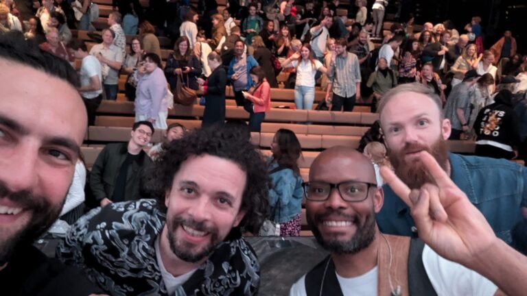 Passing Strange at The Young Vic 2024 - Audience selfie